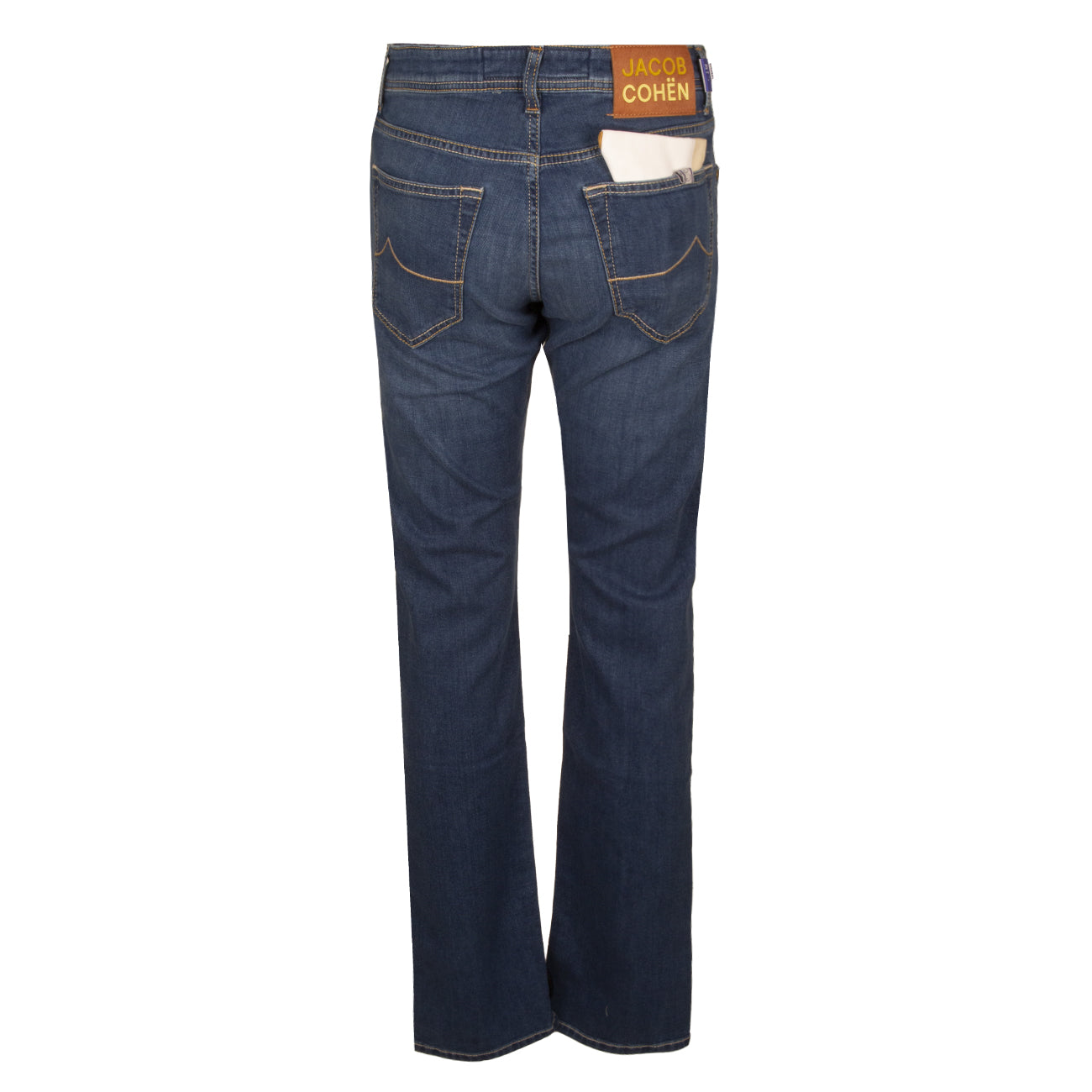 JACOB COHEN Jeans Nick Slim Fit Uomo Denim Scuro UQE0633S2851 724D ZZJU0724 