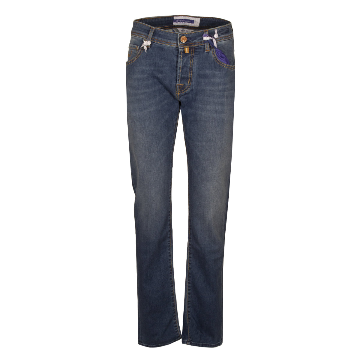 JACOB COHEN Jeans Nick Super Slim Fit Uomo Denim Medio UQE0740S3623 716D ZZJU0716 