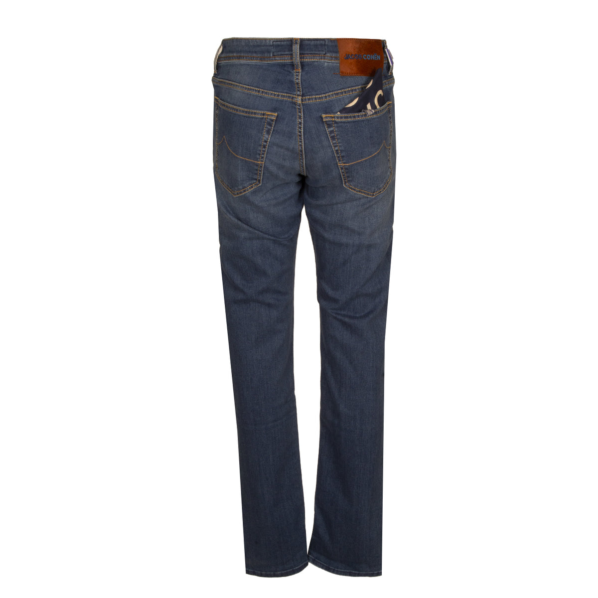 JACOB COHEN Jeans Nick Super Slim Fit Uomo Denim Medio UQE0740S3623 716D ZZJU0716 