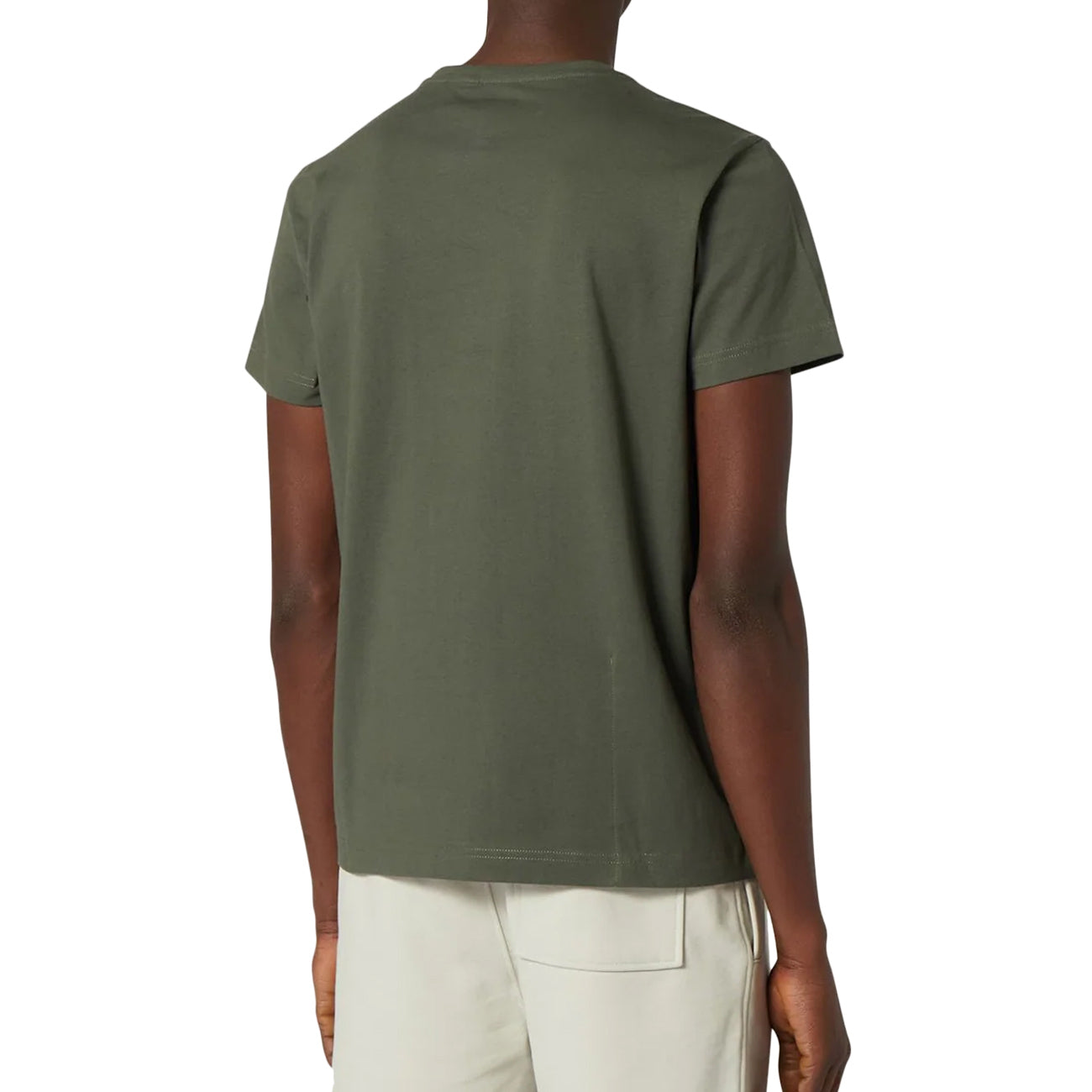 K-WAY T-Shirt Girocollo Edouard Uomo Green Blackish K007JE0 WMR GREEN BLACKISH 