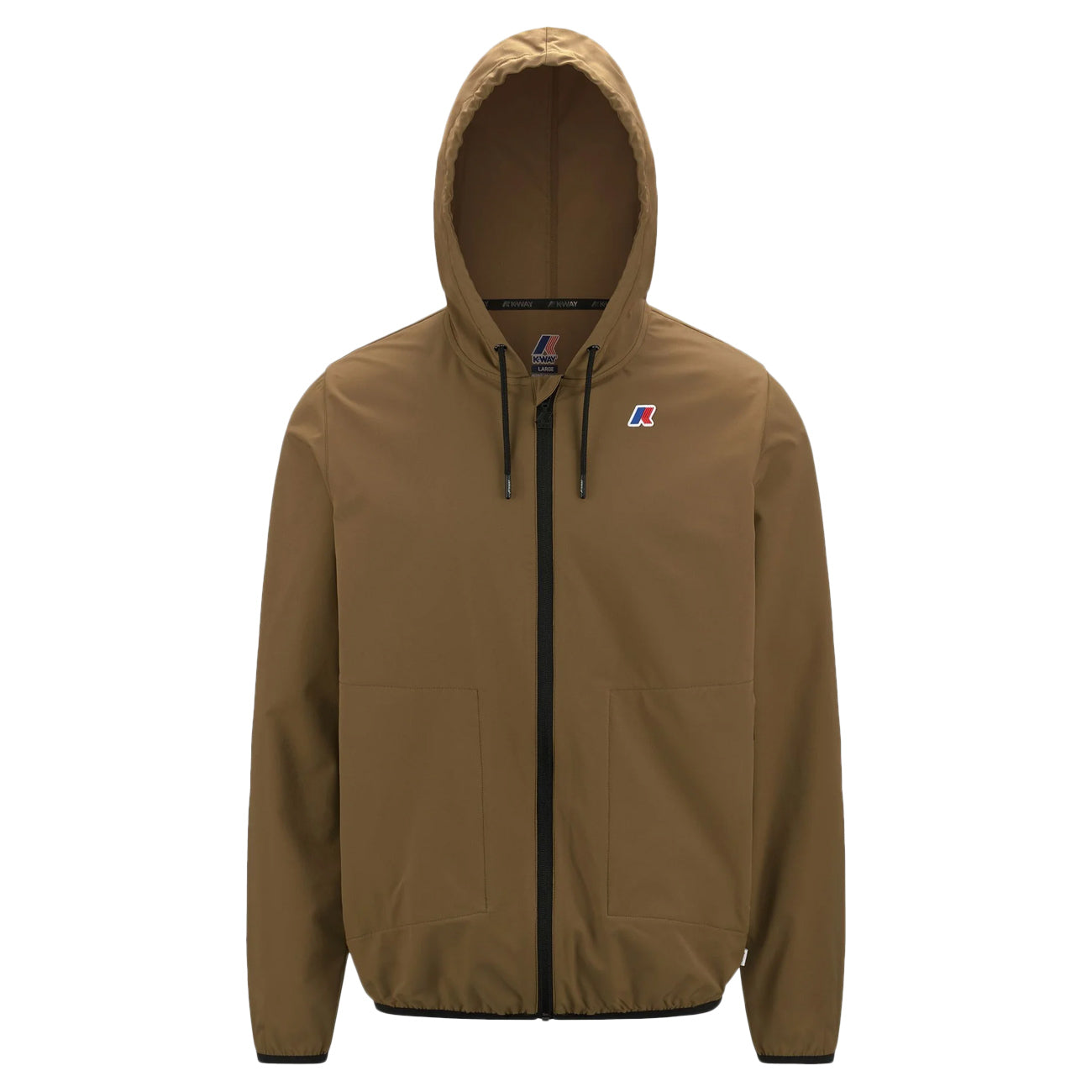 K-WAY Felpa Jourdain Uomo Brown Corda K2122YW 045 BROWN CORDA 
