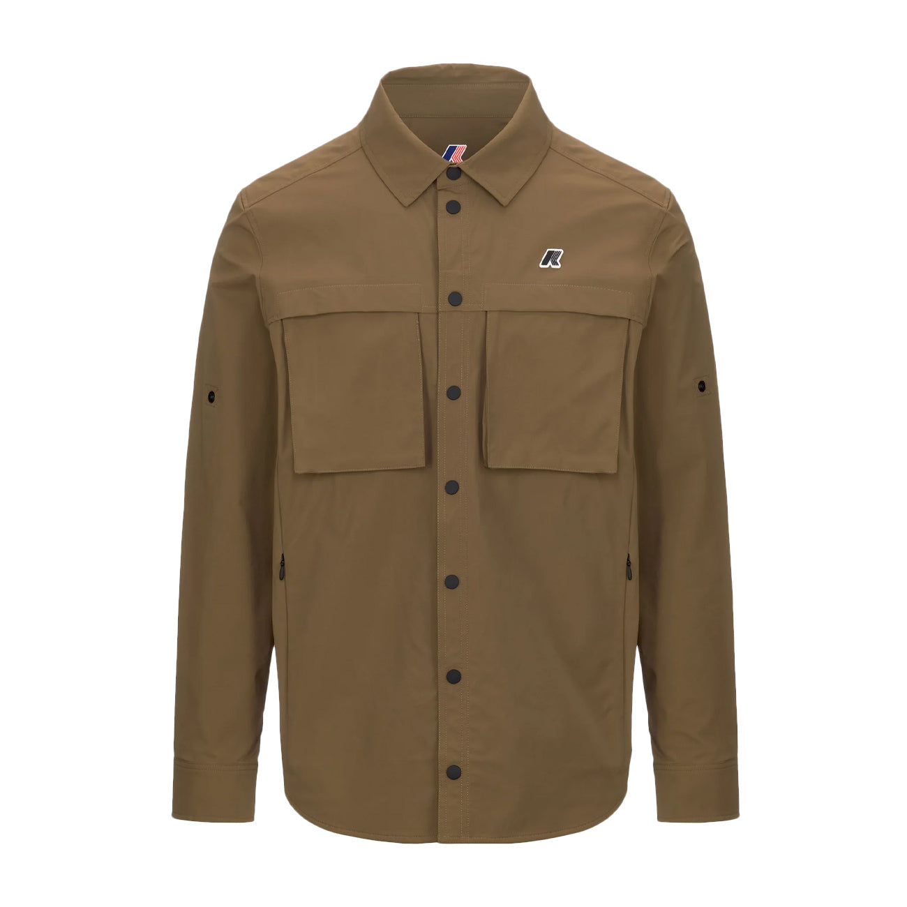 K-WAY Camicia Seyne Uomo Brown Corda K3123JW 045 BROWN CORDA 