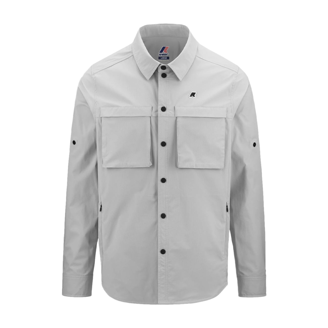 K-WAY Camicia Seyne Uomo Grey Ash K3123JW 04Y GREY ASH 