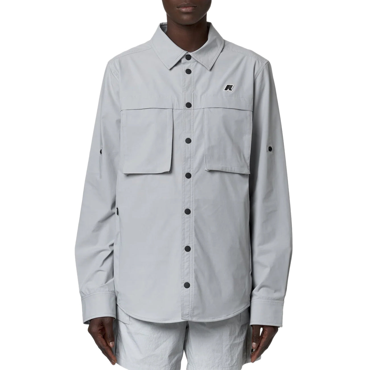 K-WAY Camicia Seyne Uomo Grey Ash K3123JW 04Y GREY ASH 