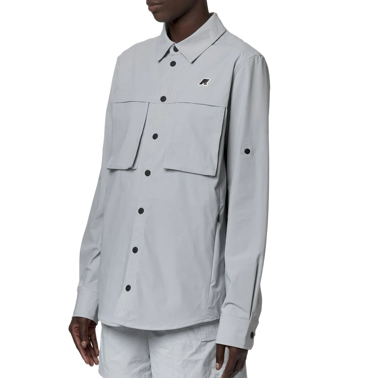 K-WAY Camicia Seyne Uomo Grey Ash K3123JW 04Y GREY ASH 