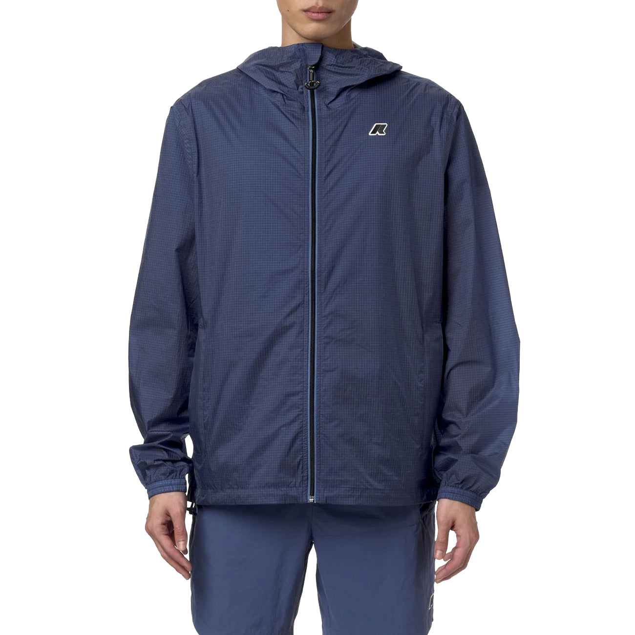 K-WAY Giubbotto Cleon Uomo Blue Fiord Ripstop K7117WW AI5 BLUE FIORD RIPSTOP 