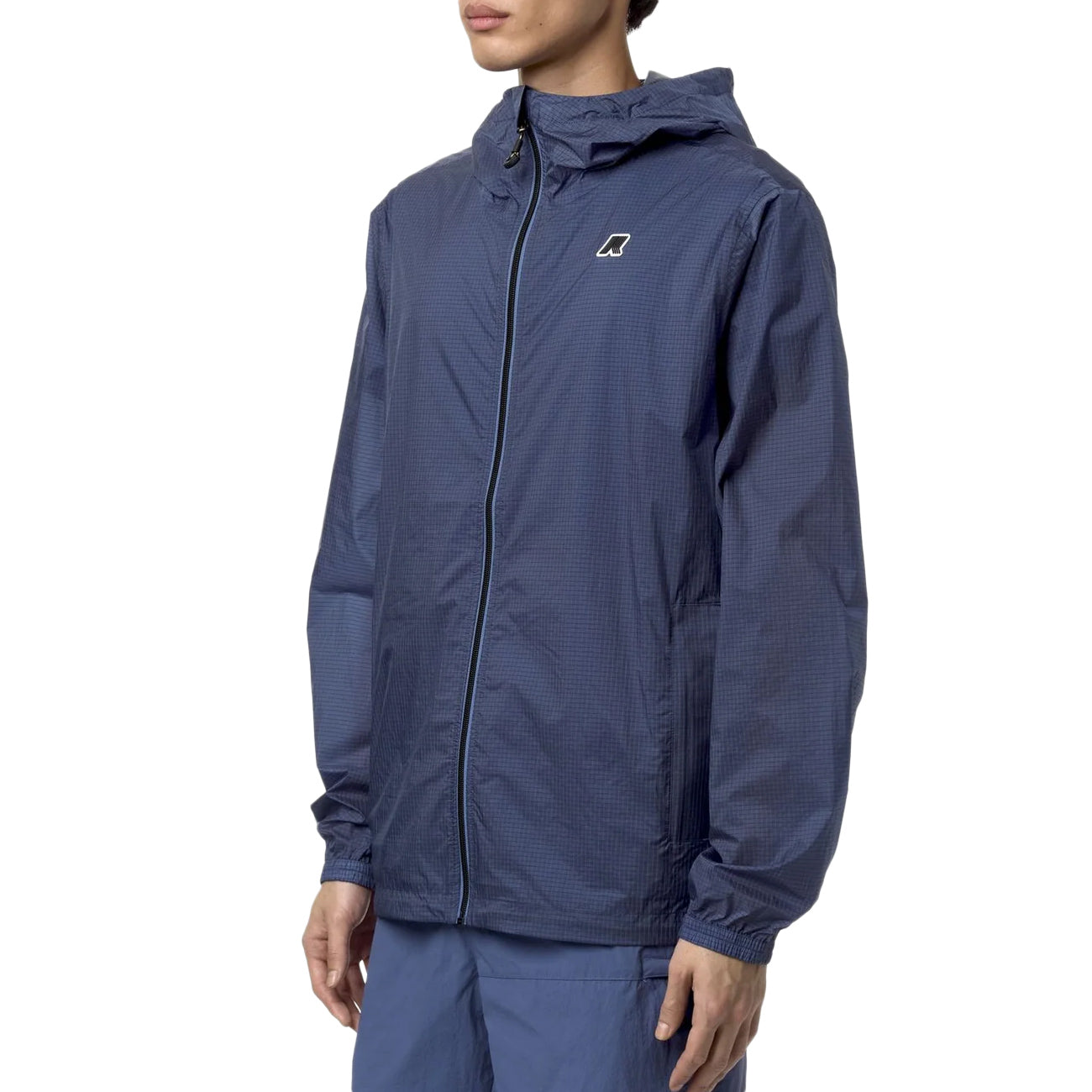 K-WAY Giubbotto Cleon Uomo Blue Fiord Ripstop K7117WW AI5 BLUE FIORD RIPSTOP 