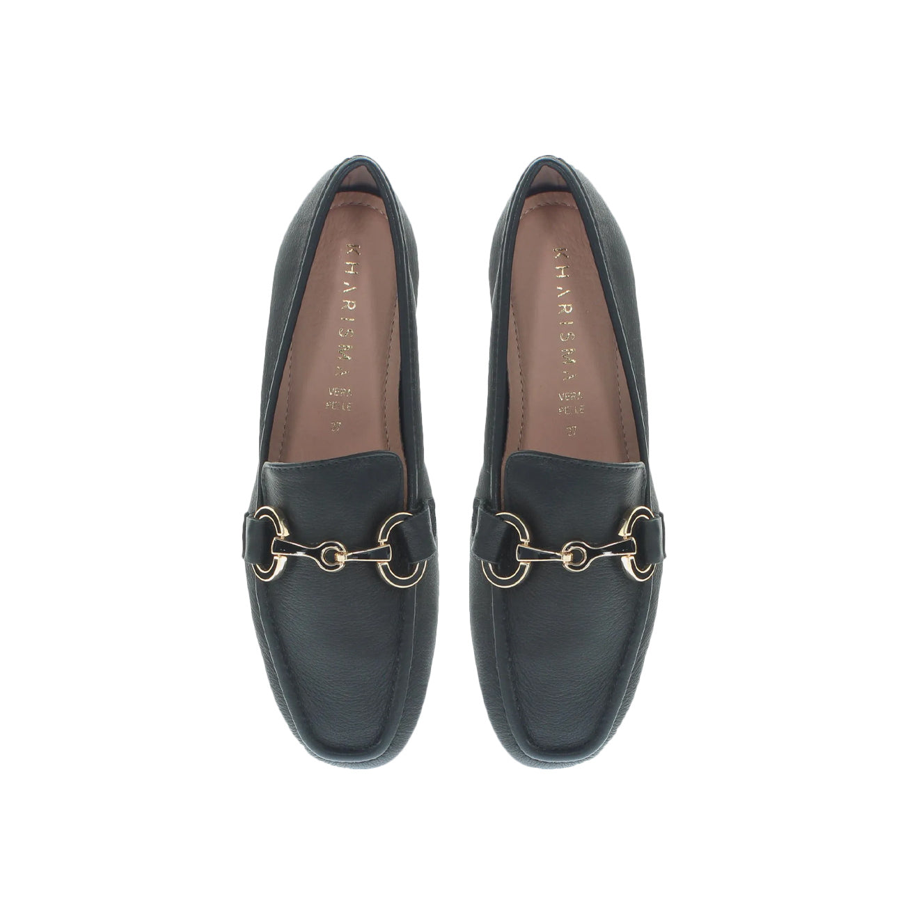 KHARISMA Mocassini Smaltato Nappa Donna Nero 7087 NERO 