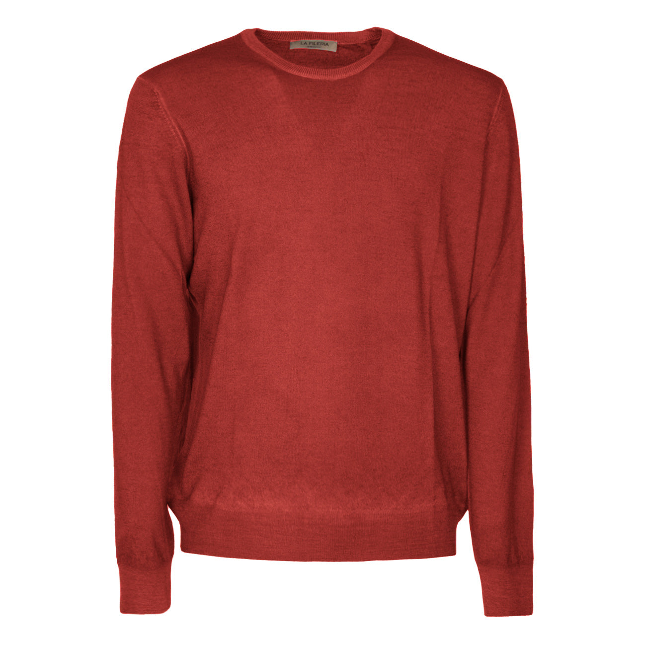 LA FILERIA Pullover Merinos Uomo Rosso 57167/28412 245 ROSSO 