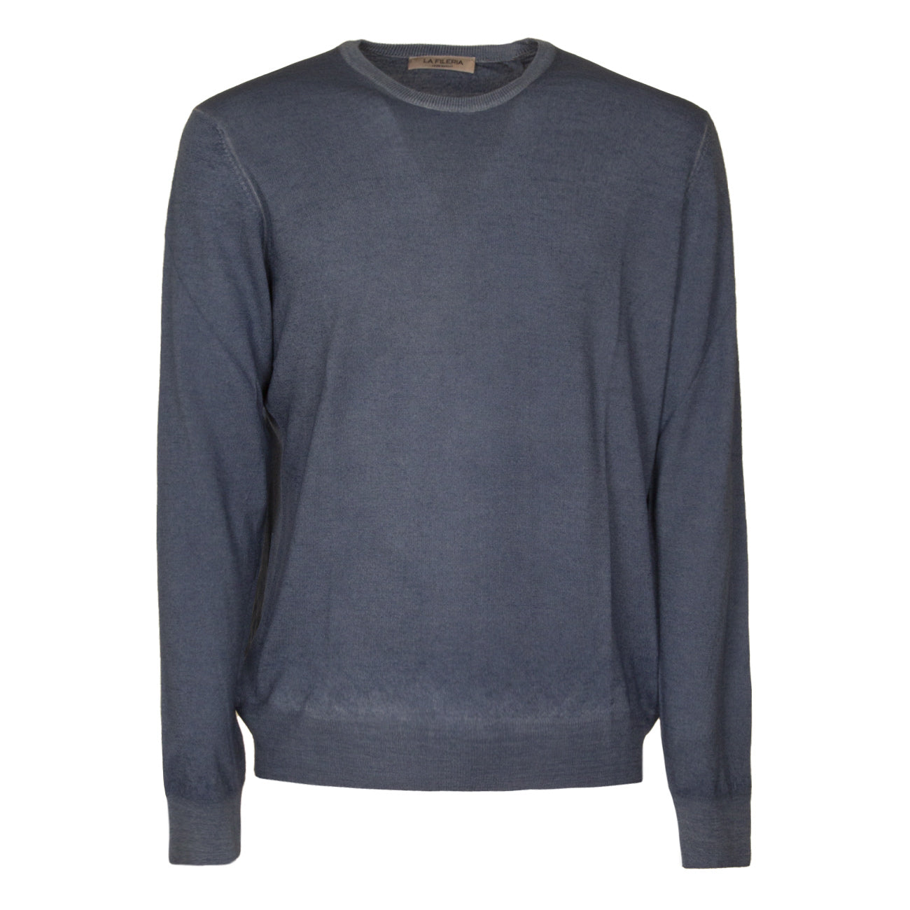 LA FILERIA Pullover Merinos Uomo Denim 57167/28412 583 DENIM 