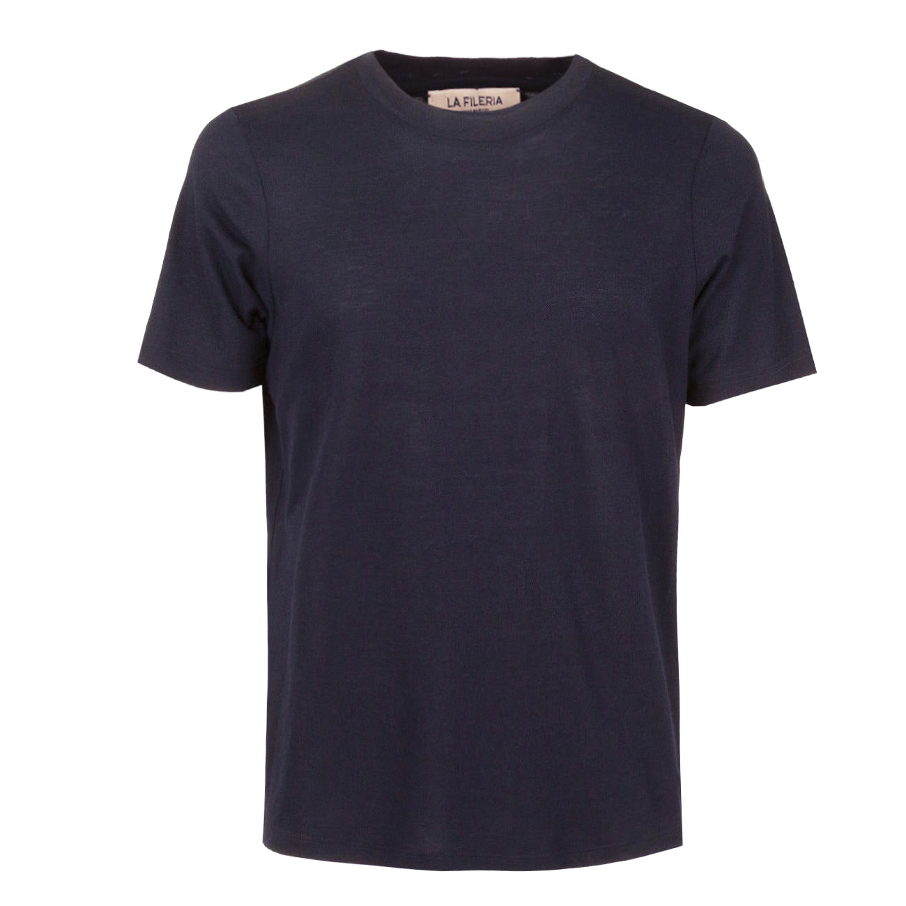 LA FILERIA Tshirt Tinta Unita Uomo Blu Royal 60101/81413 590 BLU ROYAL 