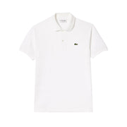 LACOSTE Polo In Cotone Petit Piquè Uomo Bianco 1212 001 BIANCO 