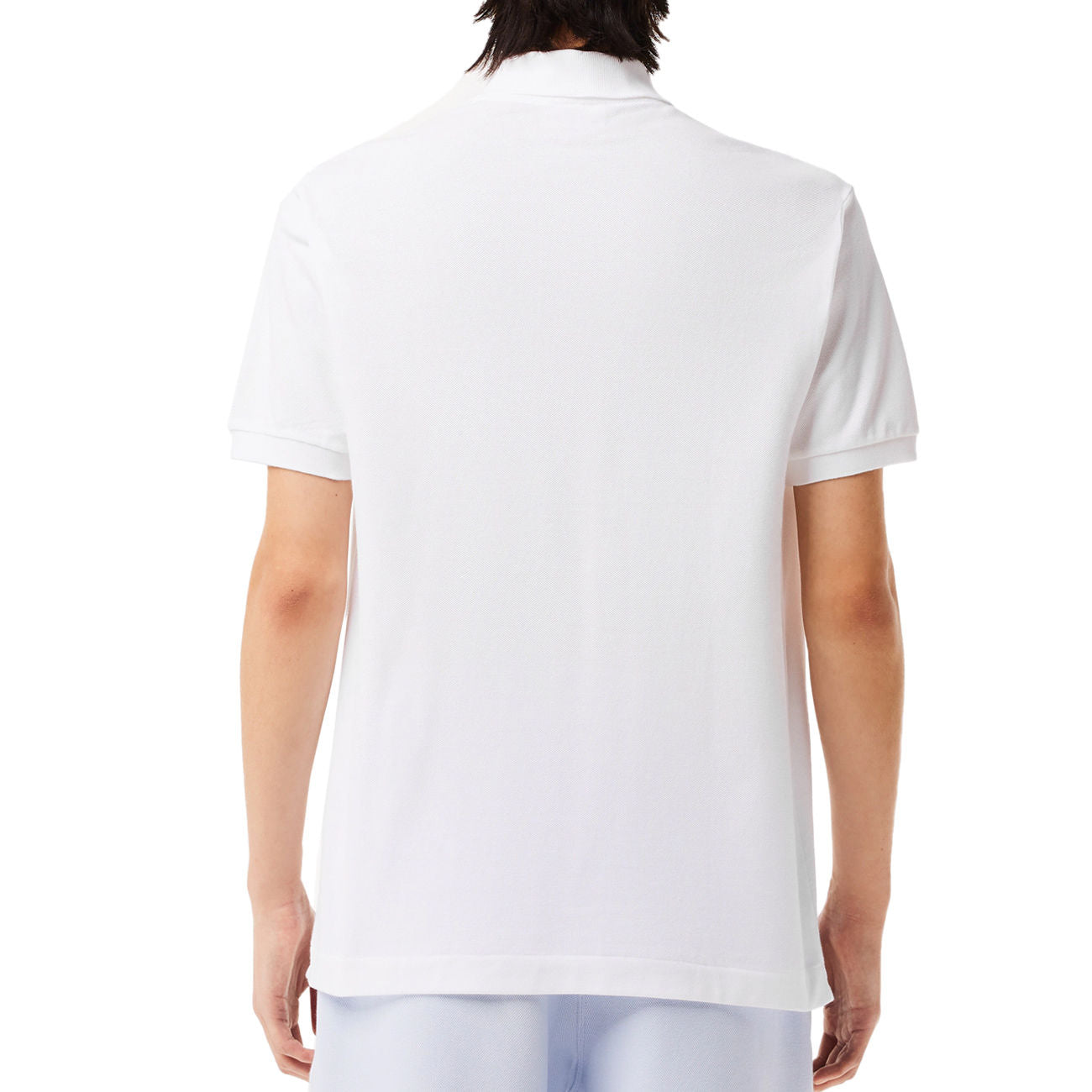 LACOSTE Polo In Cotone Petit Piquè Uomo Bianco 1212 001 BIANCO 