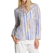MARELLA Camicetta Agape Donna Riga Blu Bianco AGAPE 2413111214200 005 RIGA BLU/BIANCO 