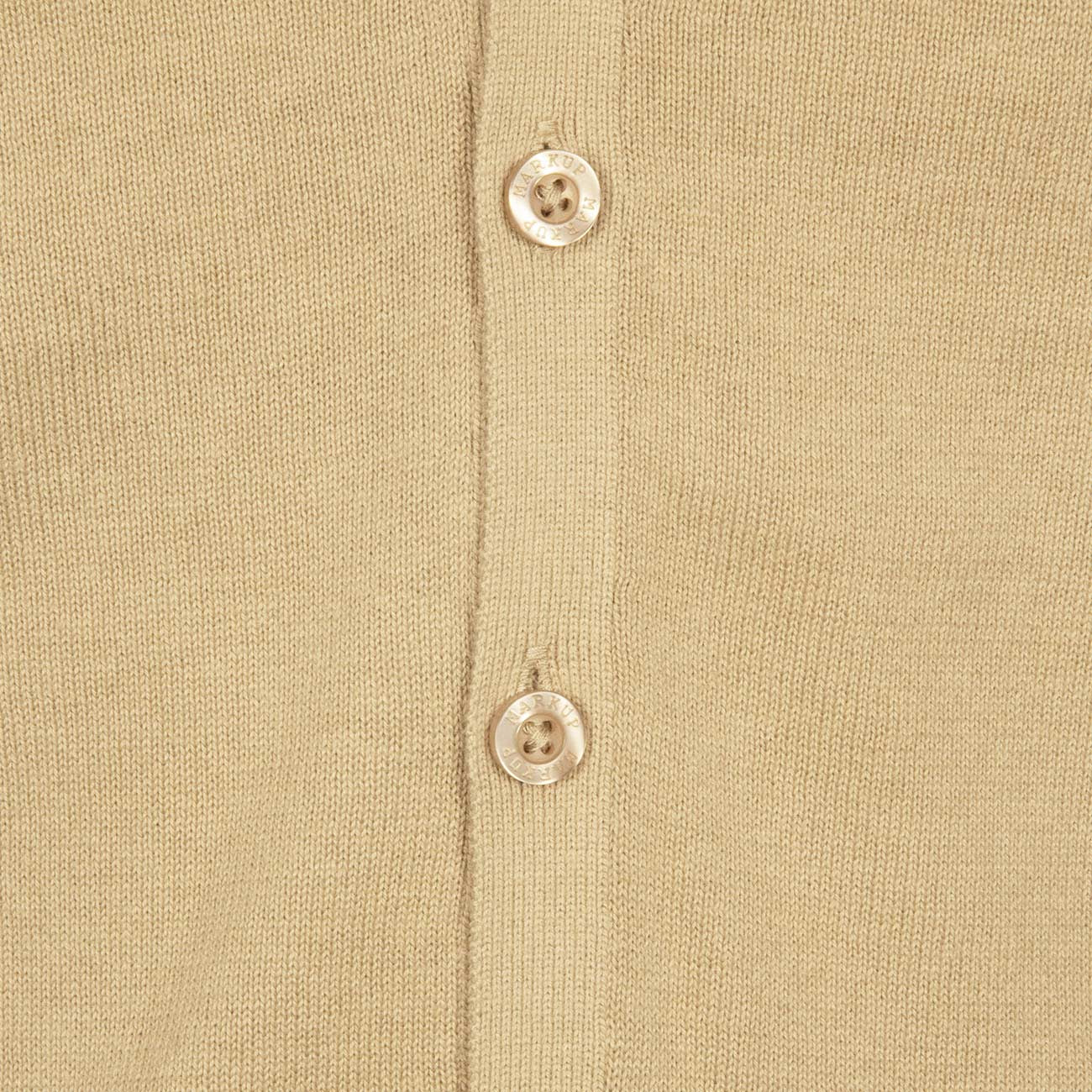 MARKUP Cardigan In Cotone Uomo Corda MK10003 CORDA 