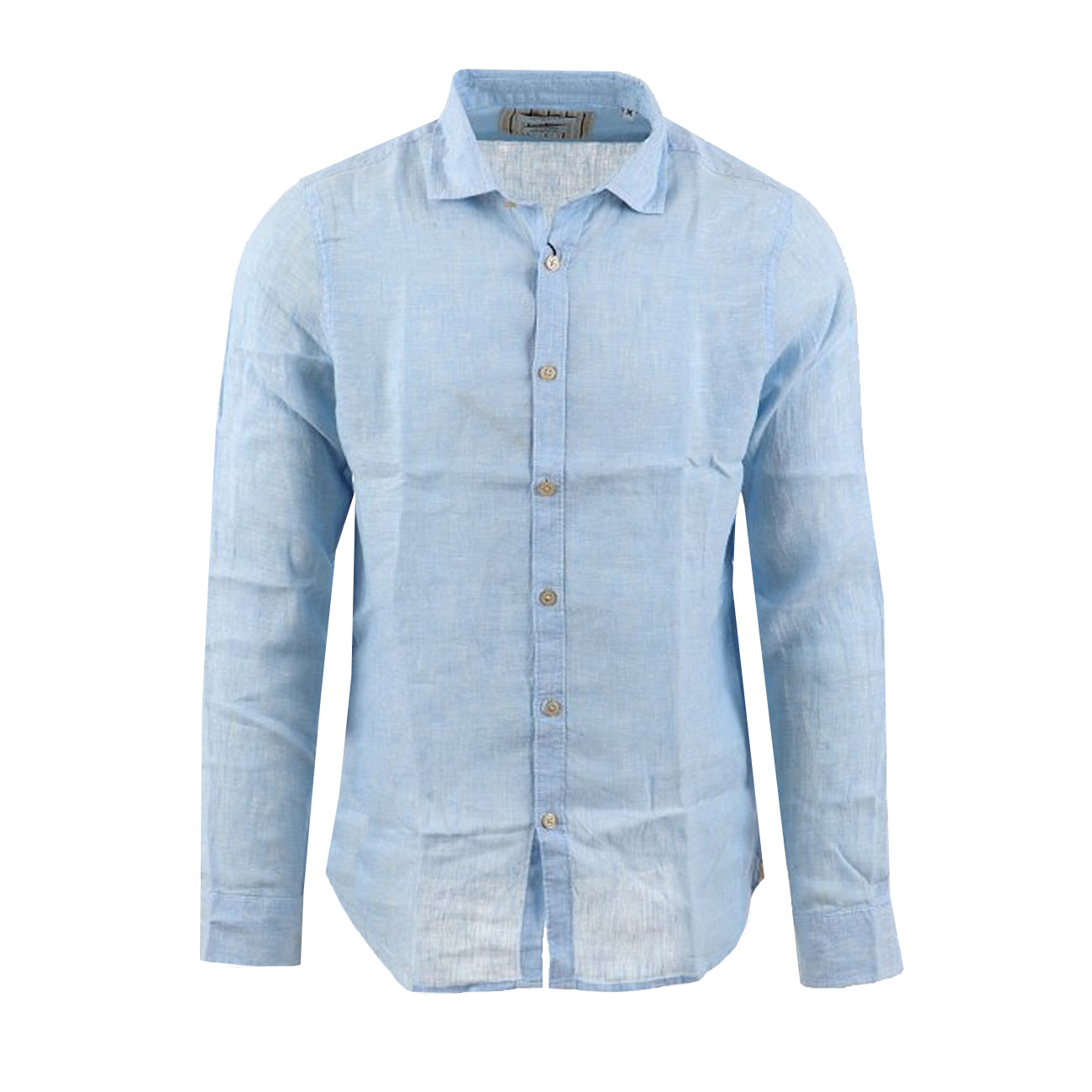 MARKUP Camicia In Lino Uomo Celeste MK13003 CELESTE 