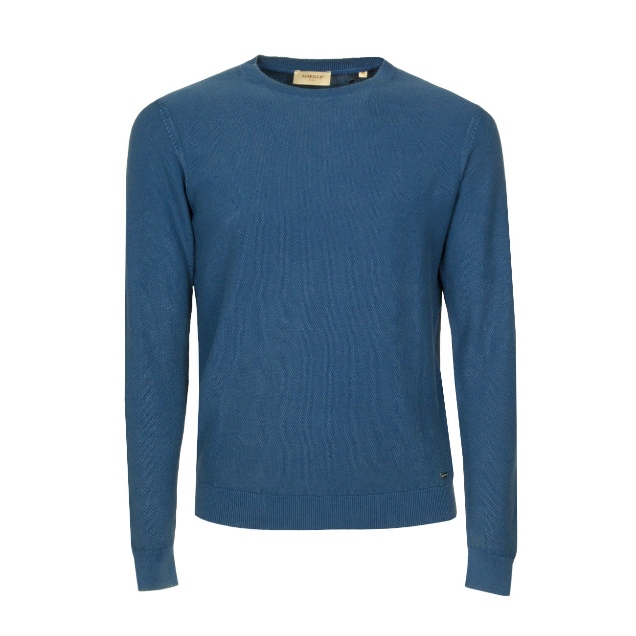 MARKUP Maglia In Cotone Uomo Bluette MK690012 BLUETTE 