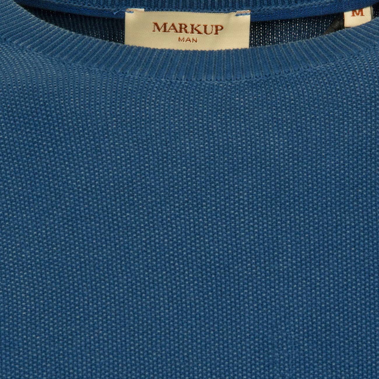 MARKUP Maglia In Cotone Uomo Bluette MK690012 BLUETTE 