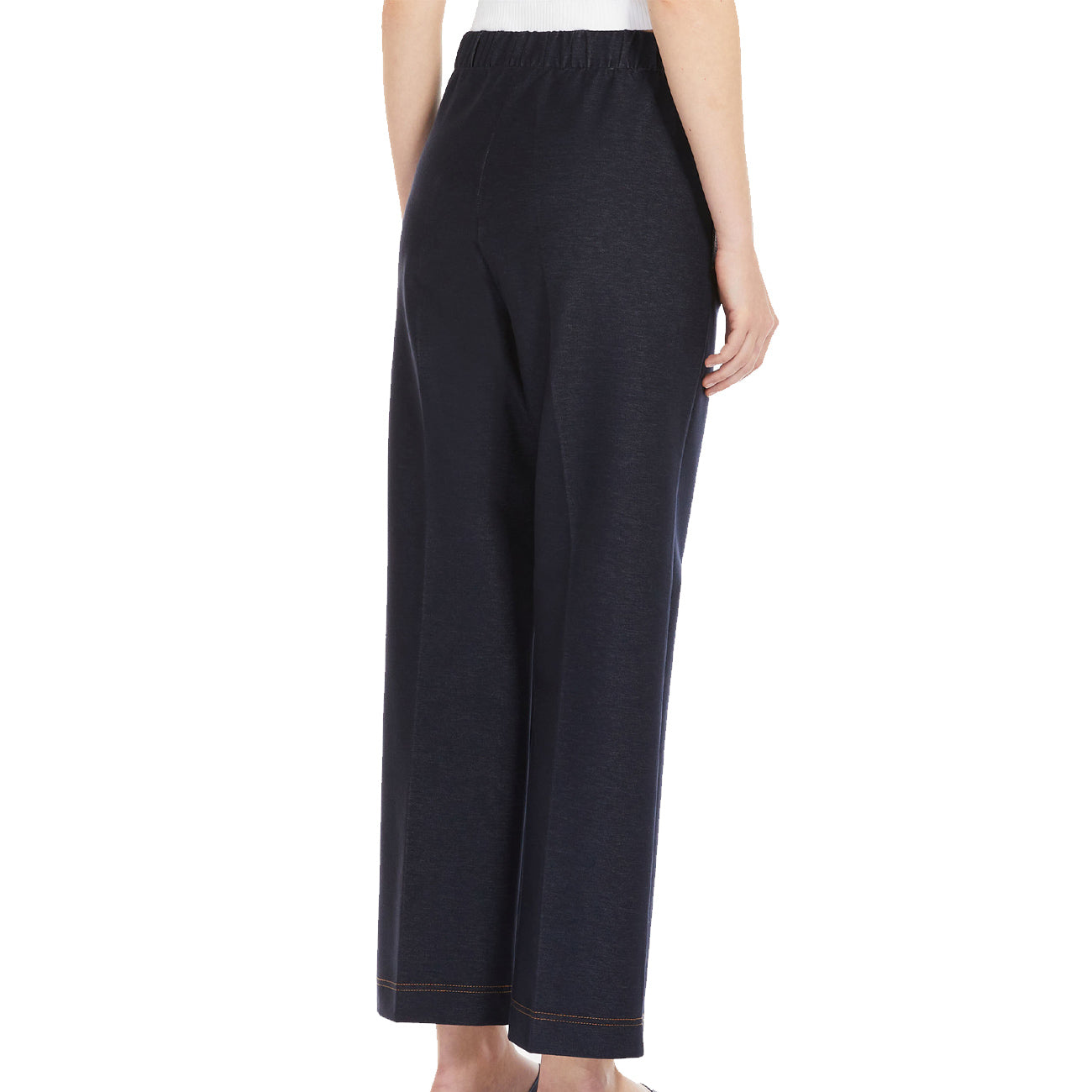 MAX MARA LEISURE Pantalone Ballata Donna Blu Denim BALLATA 2416781108600 004 BLU DENIM 
