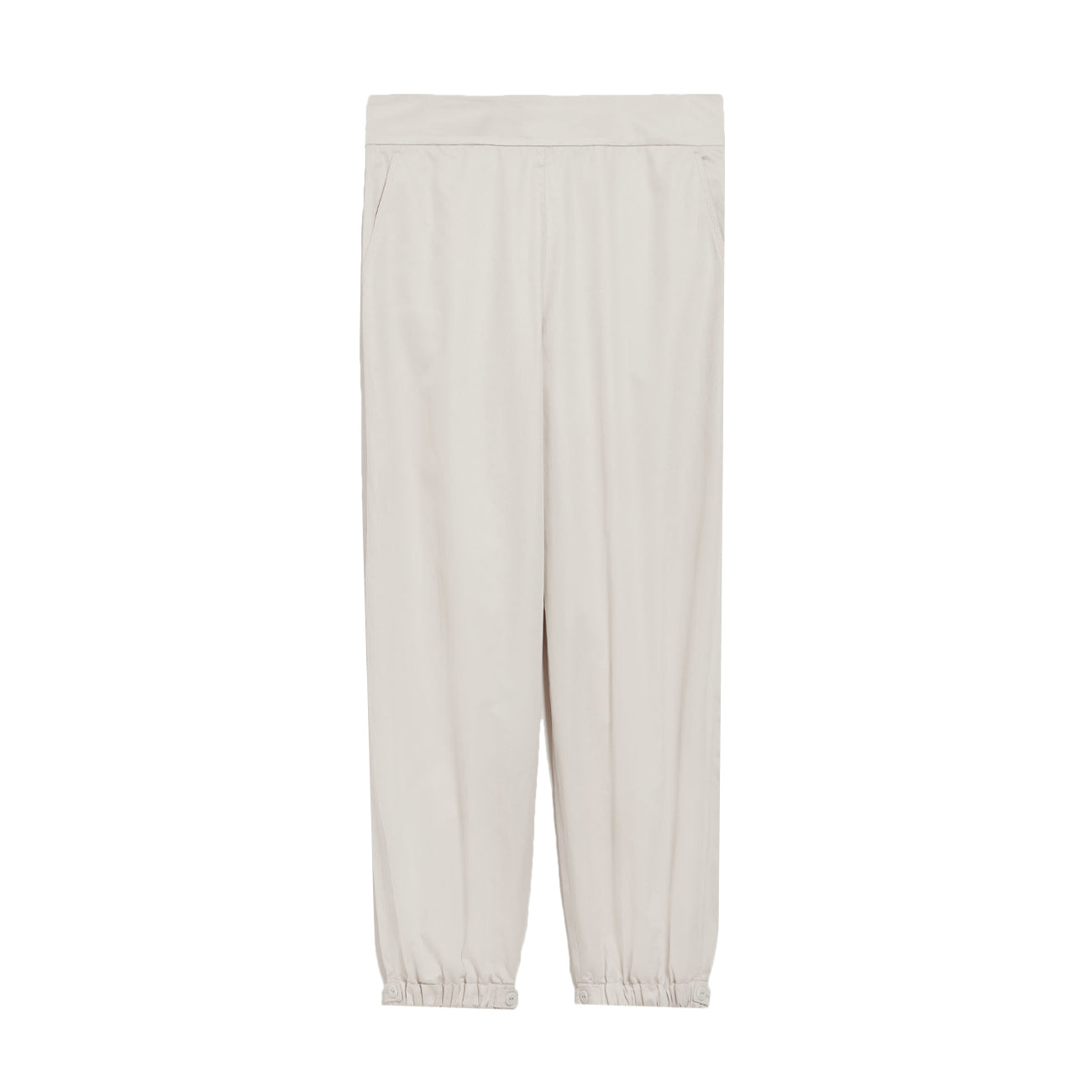 MAX MARA LEISURE Pantalone Candela In Cotone Donna Roccia CANDELA 2416131028600 003 ROCCIA 