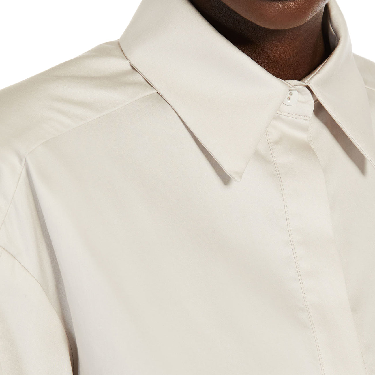 MAX MARA LEISURE Camicia Dandy In Cotone Donna Roccia DANDY 2416111028600 003 ROCCIA 