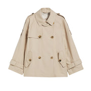 MAX MARA S Trench Dtrench In Cotone Donna Rich Beige DTRENCH 2419021064600 013 RICH BEIGE 