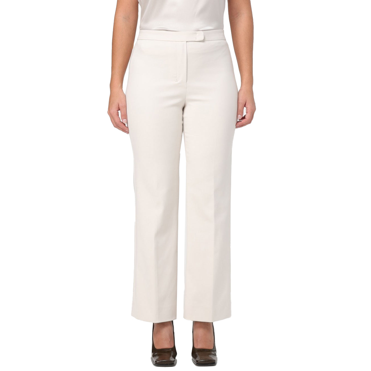 MAX MARA S Pantalone Conico Donna Milk CONICO 2419131081600 001 MILK 