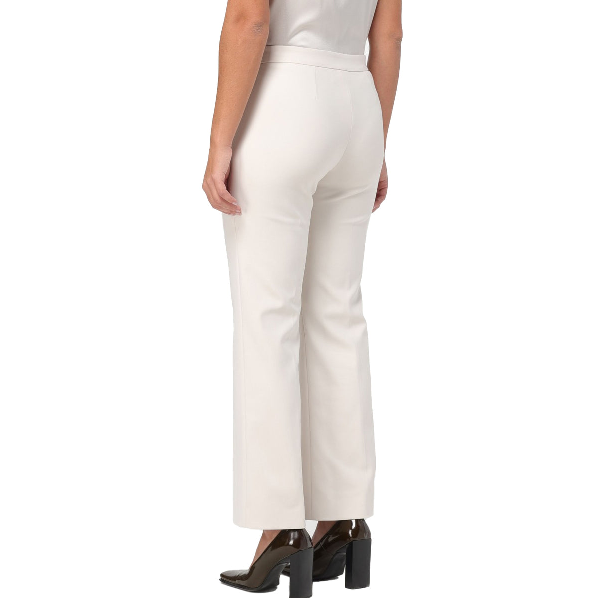 MAX MARA S Pantalone Conico Donna Milk CONICO 2419131081600 001 MILK 