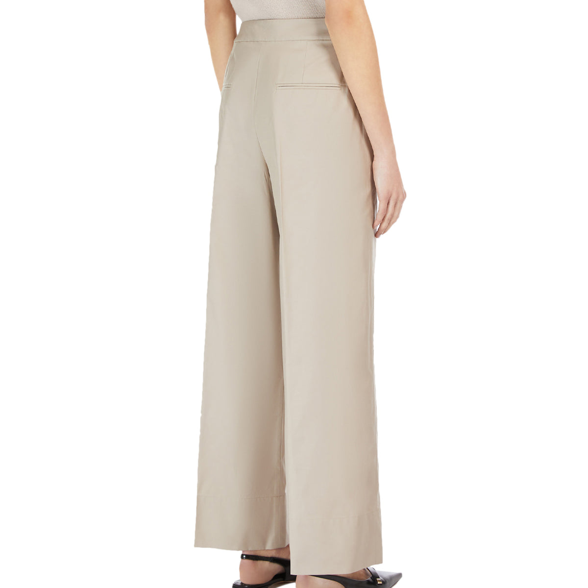 MAX MARA S Pantalone Ottavo Donna Rich Beige OTTAVO 2419131011600 013 RICH BEIGE 