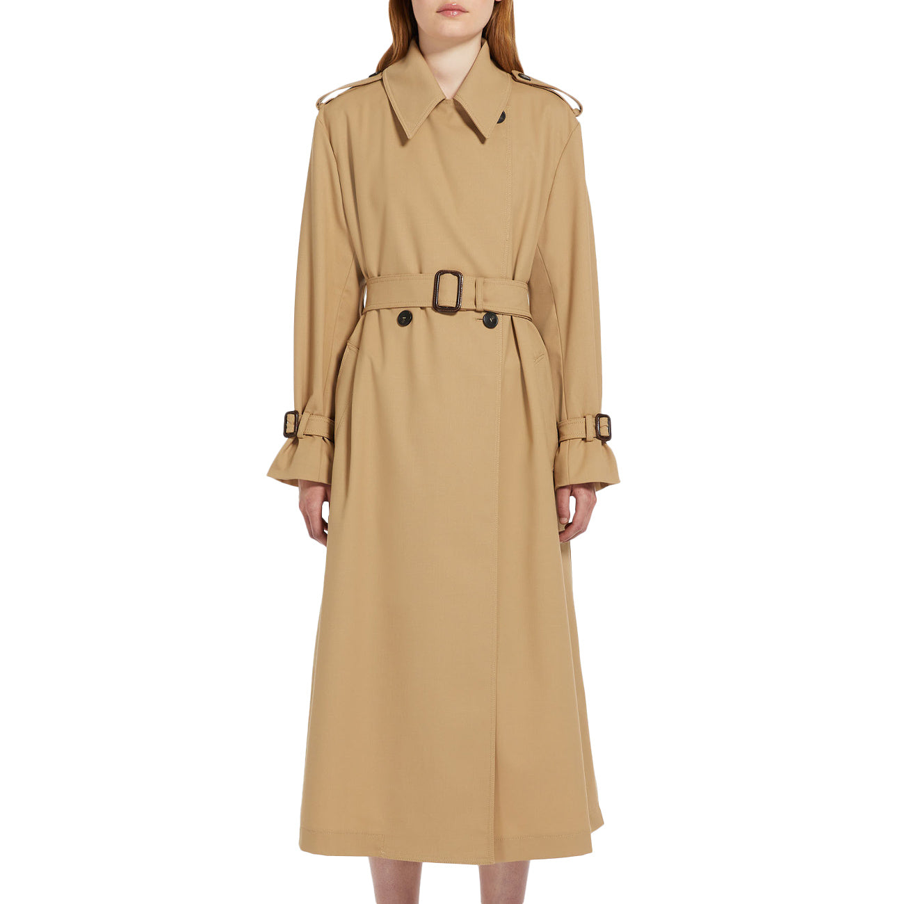 MAX MARA WEEKEND Trench Giostra Donna Beige GIOSTRA 2415021051600 001 BEIGE 