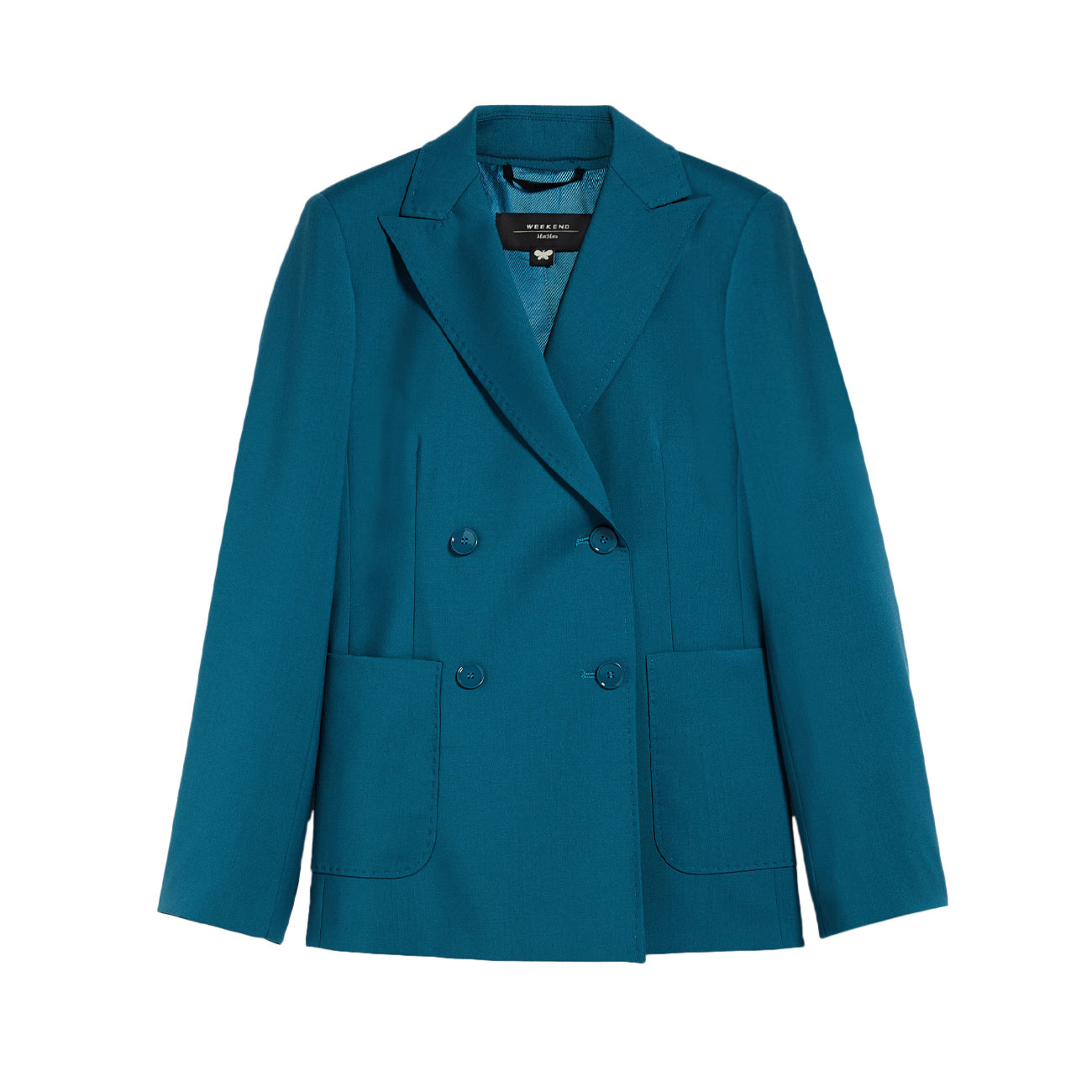 MAX MARA WEEKEND Blazer Nervoso Donna Iris Blue NERVOSO 2415041041600 007 IRIS BLUE 