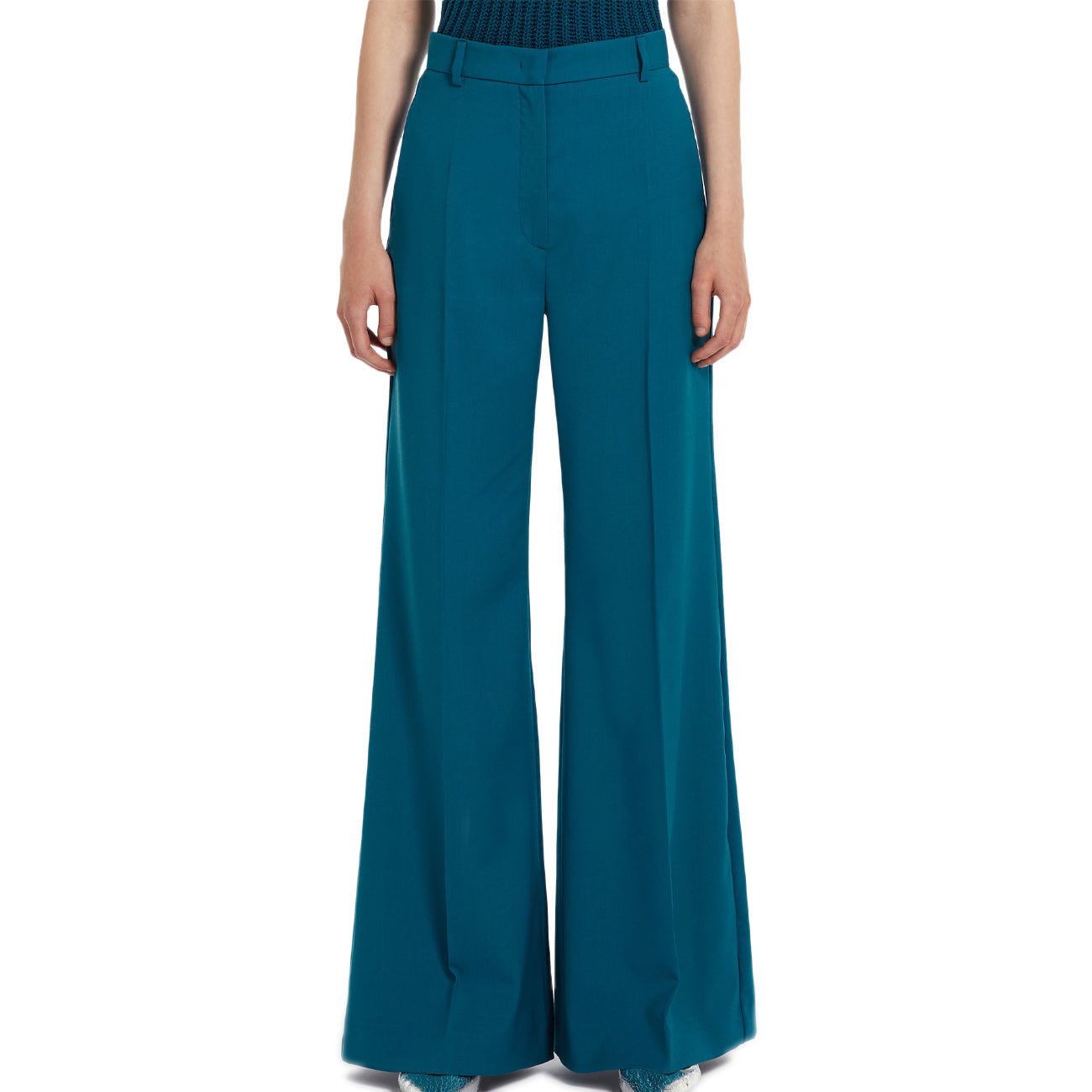 MAX MARA WEEKEND Pantalone Sonale Donna Iris Blue SONALE 2415131081600 007 IRIS BLUE 