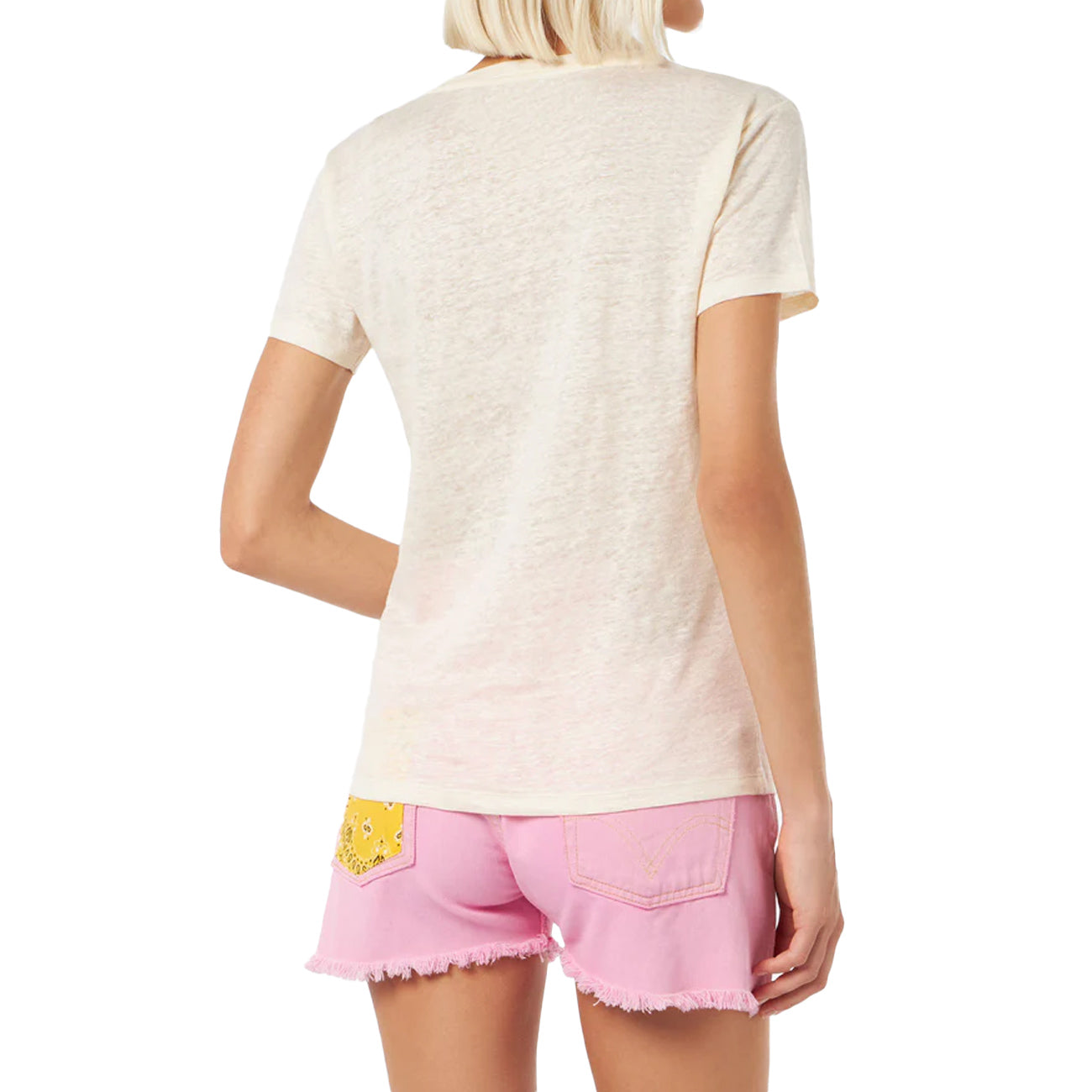MC2 SAINT BARTH T-Shirt Eloise Donna Panna ELOI001 02340F SB 10 EMB 
