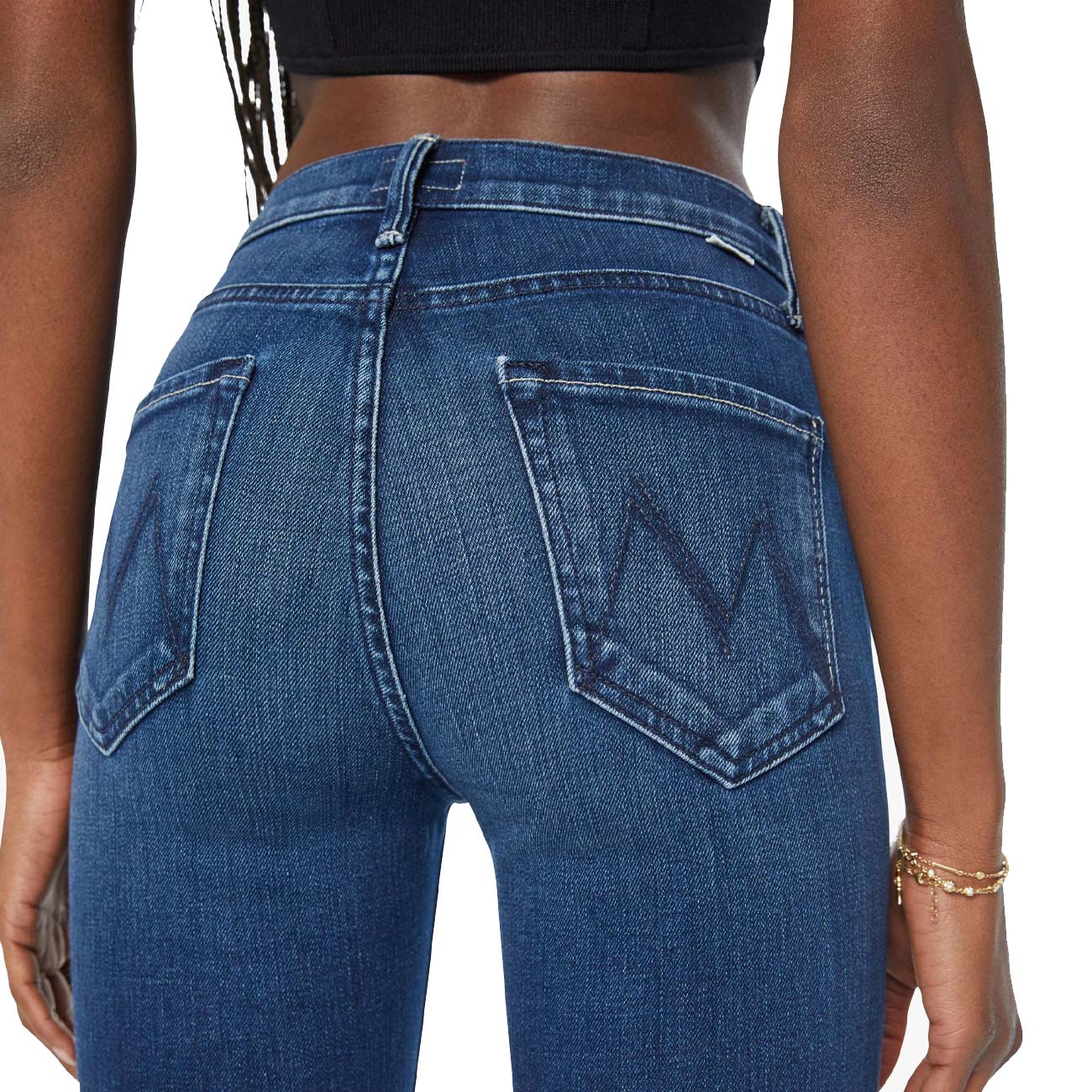 MOTHER Jeans The Kick It Donna Sake To Me 10005-1218-SAK SAKE TO ME 