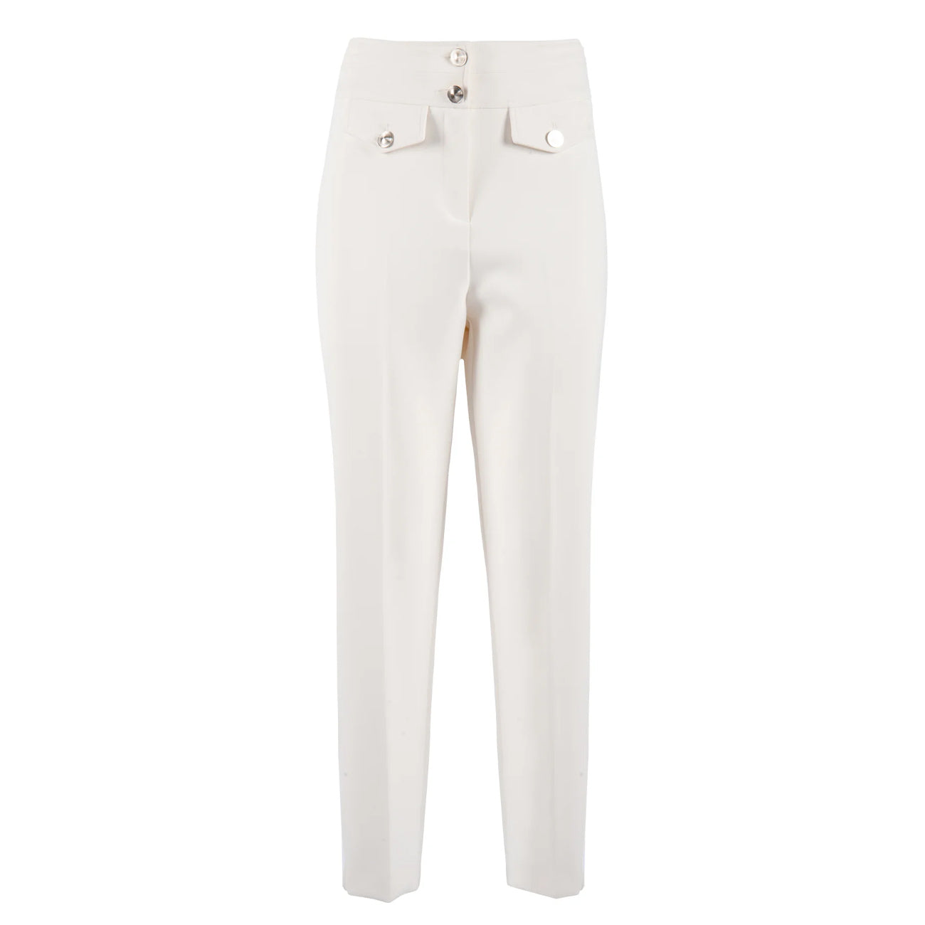 NENETTE Pantaloni Emma Donna Bianco 37BB-EMMA 0001 BIANCO 