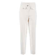 NENETTE Pantaloni Emma Donna Bianco 37BB-EMMA 0001 BIANCO 