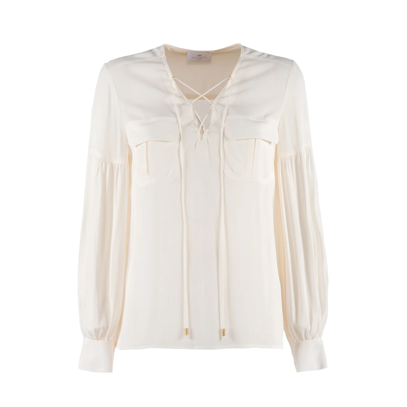 NENETTE Blusa Faro Donna Ivory 37BB-FARO 1375 IVORY 