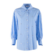 NENETTE Camicia Festa Donna Azzurro 37BB-FESTA 0401 AZZURRO 