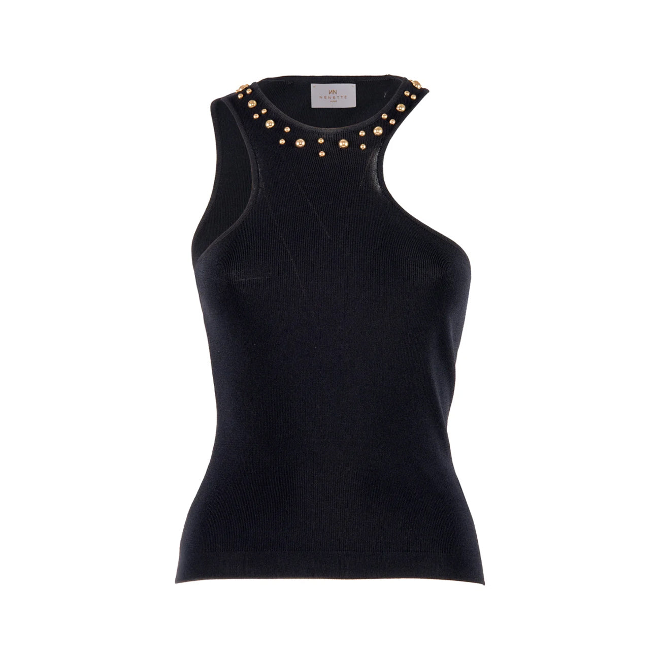 NENETTE Top Mostin Donna Nero 37BB-MOSTIN 0700 NERO 