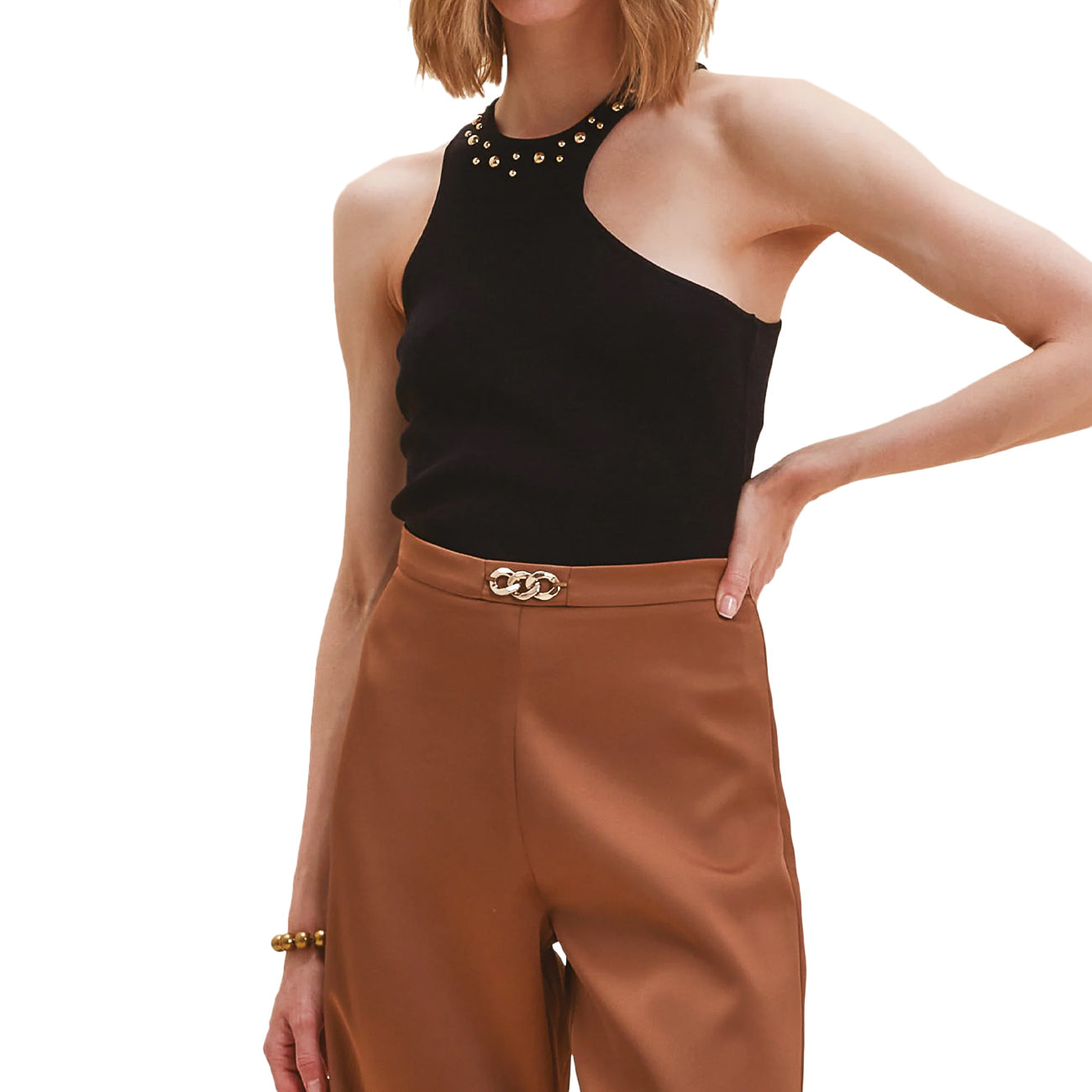 NENETTE Top Mostin Donna Nero 37BB-MOSTIN 0700 NERO 