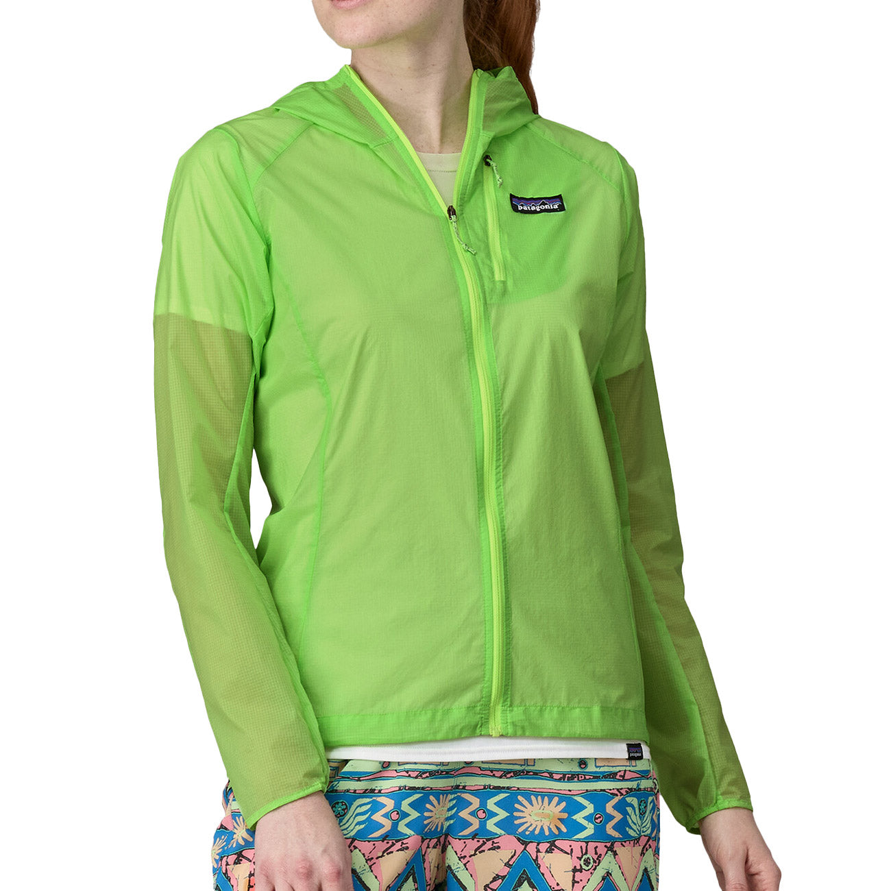 PATAGONIA Giacca Houdini Donna Salmander Green 24147 SALN SALMANDER GREEN 