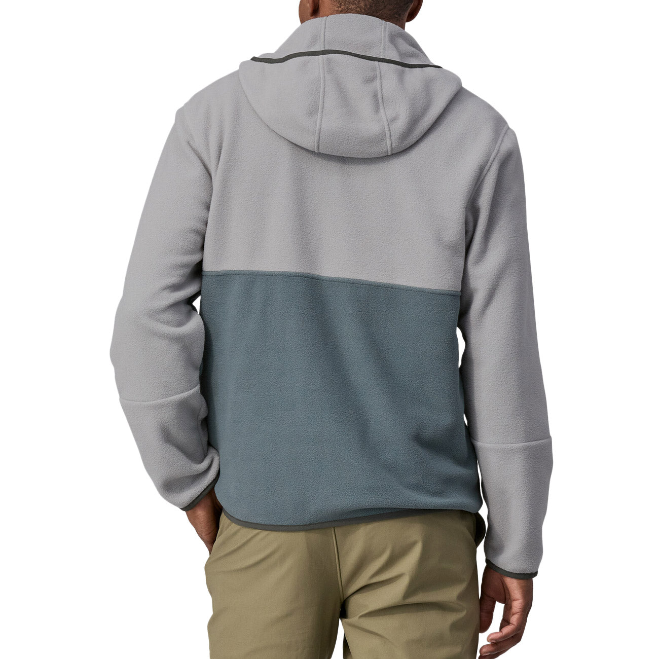 PATAGONIA Pile Microdini Uomo Noveau Green Salt Grey 26210 NGSA NOUVEAU GREEN W/SALT GREY 