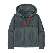 PATAGONIA Felpa Microdini Donna Noveau Green Orange 26270 NGCO NOUVEAU GREEN/ORANGE 