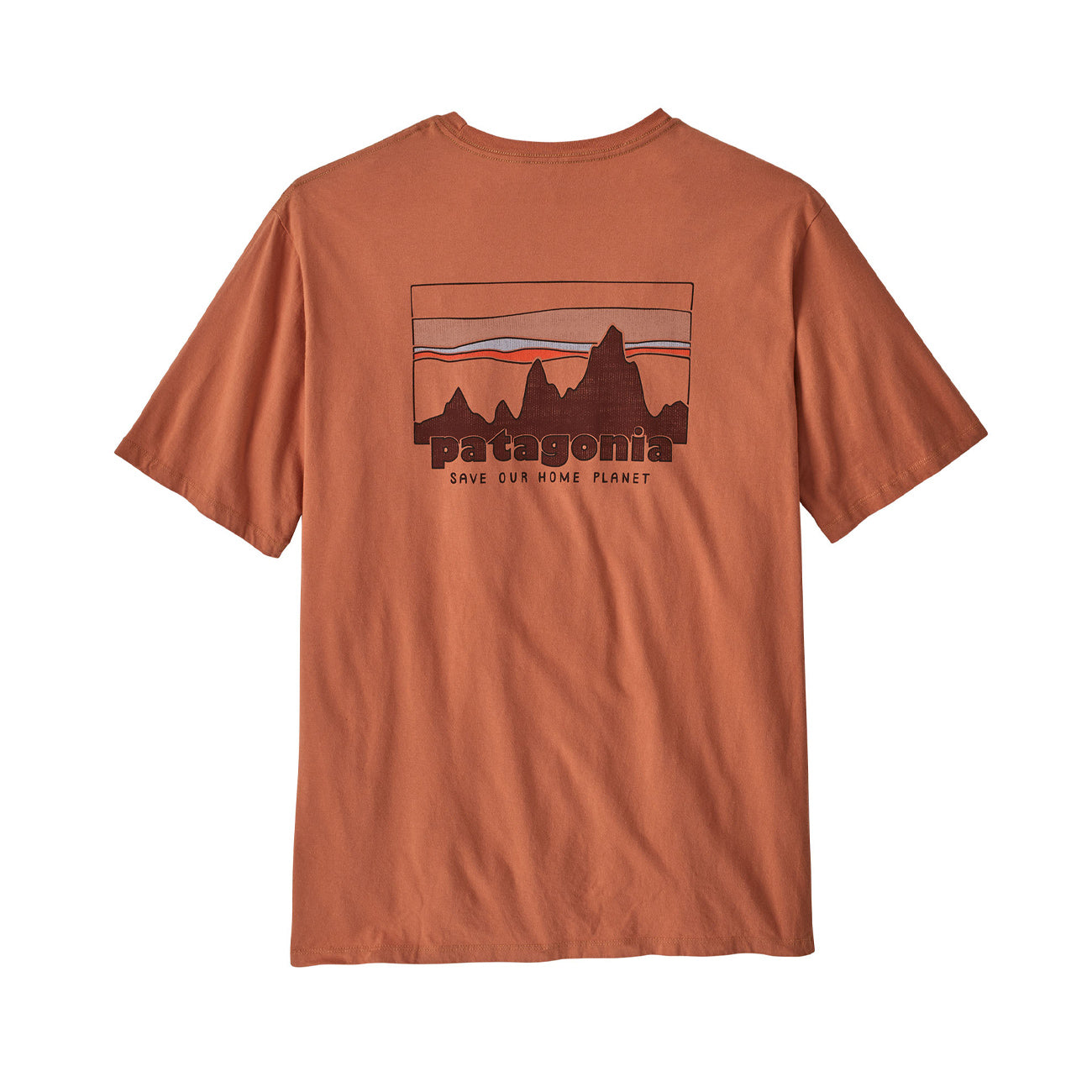 PATAGONIA T-Shirt Skyline Uomo Siny Sienna Clay 37534 SINY SIENNA CLAY 