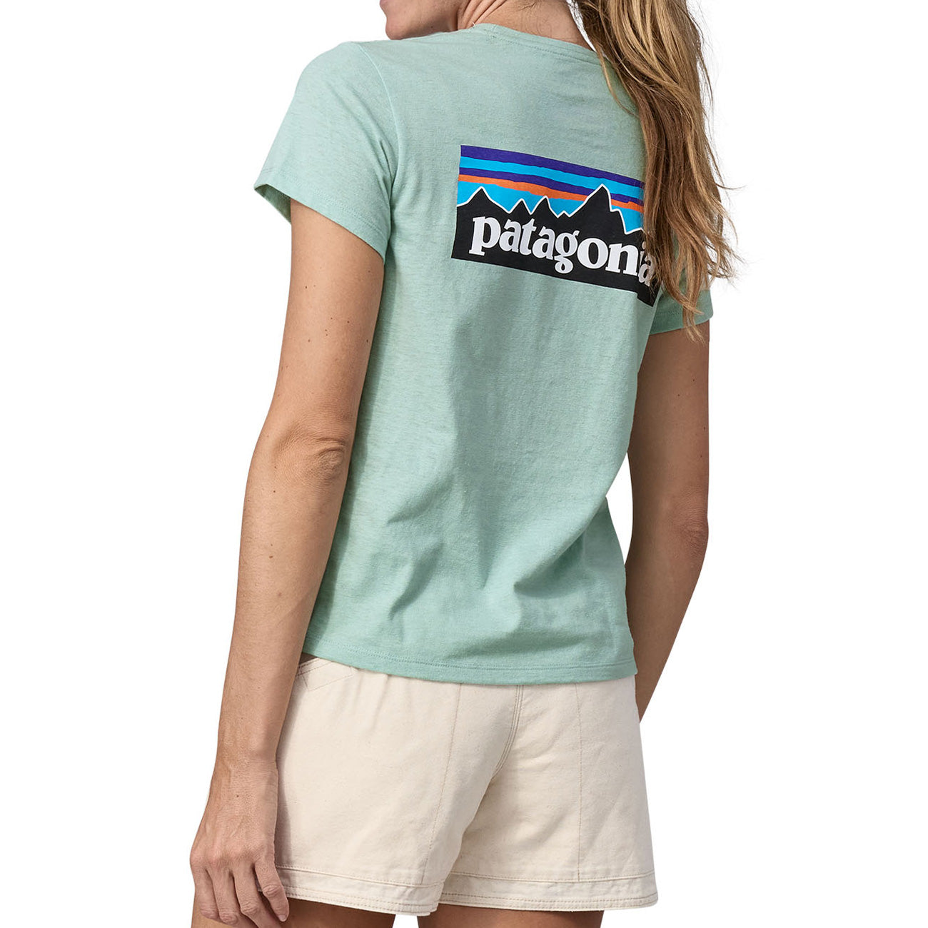 PATAGONIA T-Shirt Logo Responsabili-Tee Donna Wispy Green 37567 WPYG WISPY GREEN 