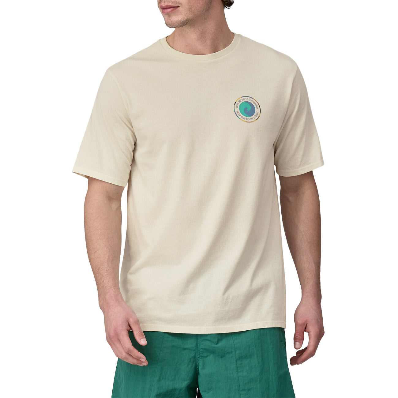 PATAGONIA T-Shirt Unity Fitz Responsabili-Tee Uomo Birch White 37768 BCW BIRCH WHITE 