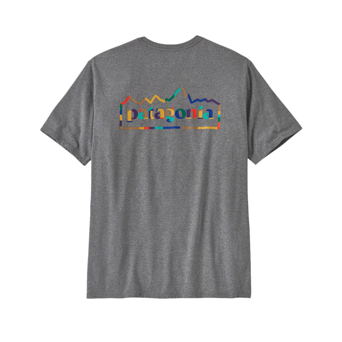 PATAGONIA T-Shirt Unity Fitz Responsabili-Tee Uomo Gravel Heather 37768 GLH GRAVEL HEATHER 