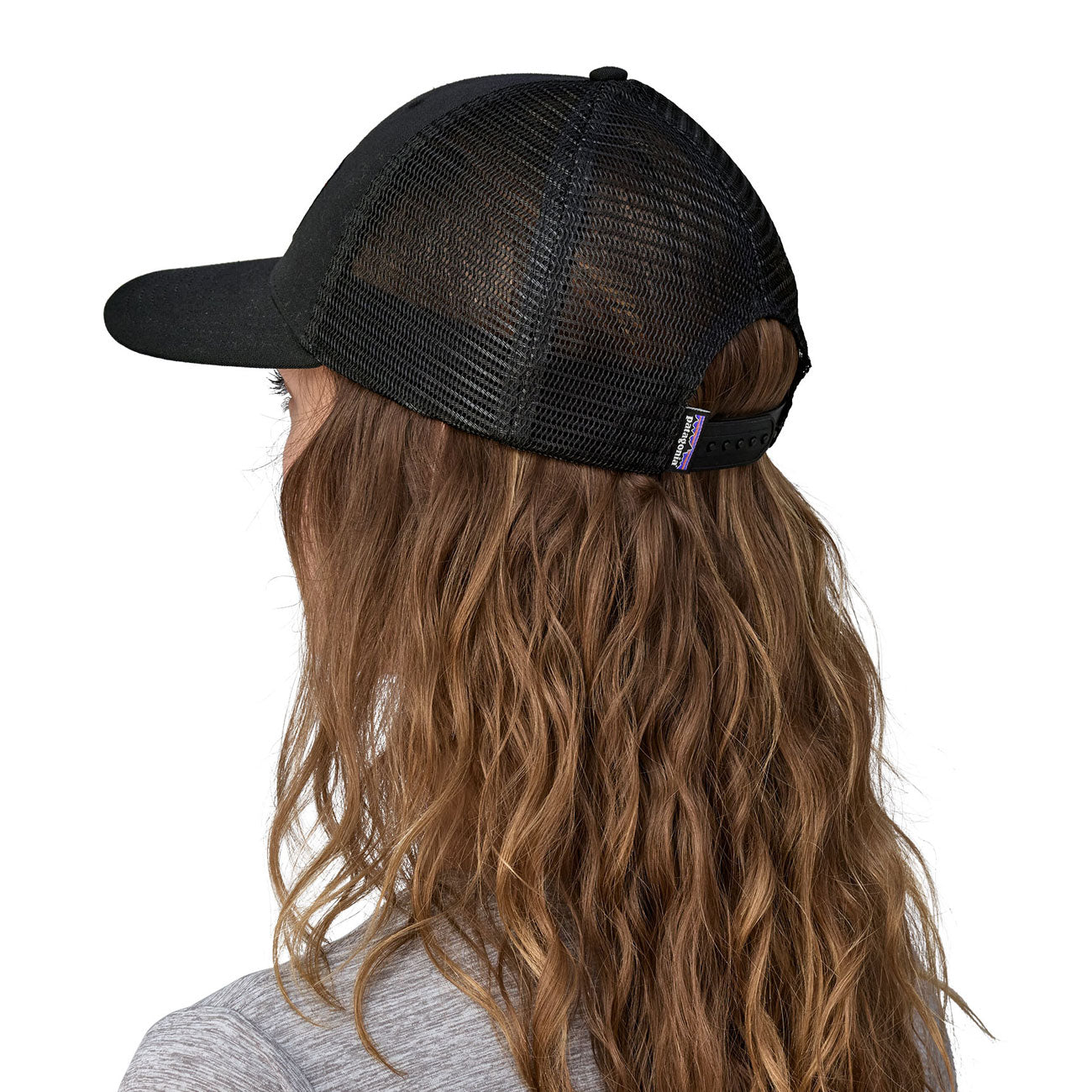 PATAGONIA Cappellino Logo Lopro Trucker Uomo Black 38283 BLK BLACK 