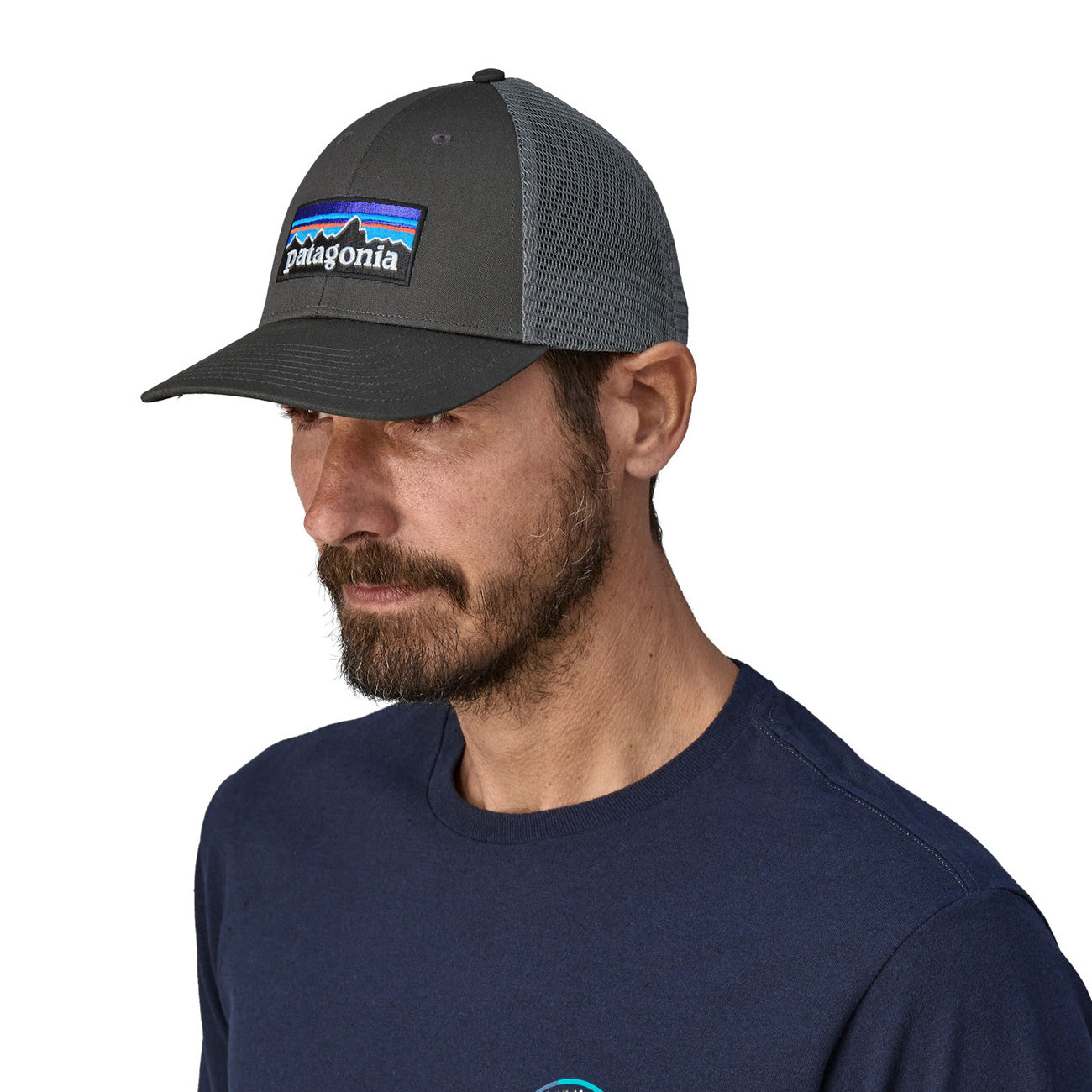 PATAGONIA Cappellino Logo Lopro Trucker Uomo Forge Grey 38283 FGE FORGE GREY 