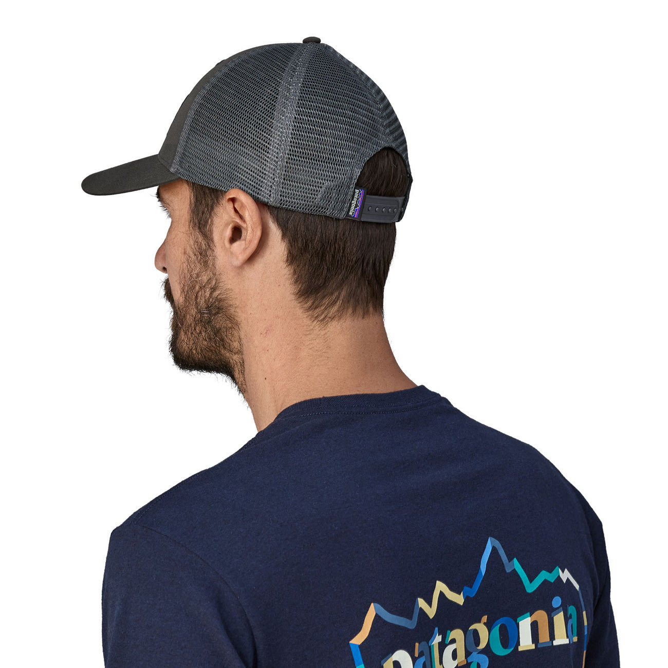 PATAGONIA Cappellino Logo Lopro Trucker Uomo Forge Grey 38283 FGE FORGE GREY 